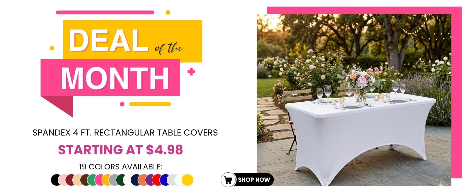 Deal of the Month August